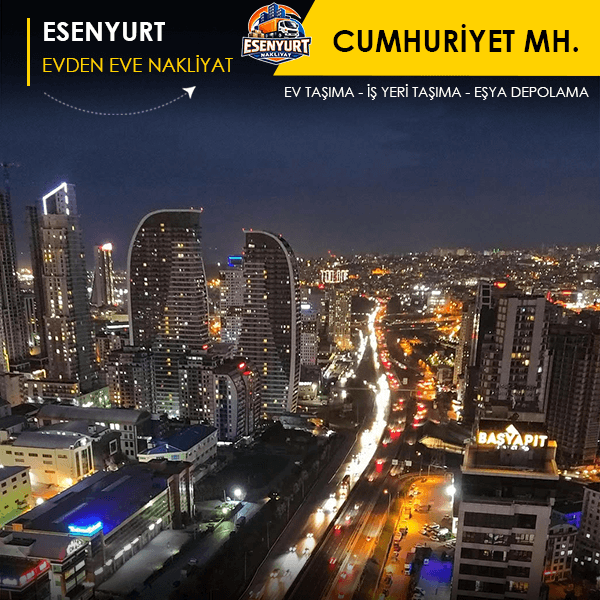 Cumhuriyet Mahallesi’nde güvenli ve hızlı taşınma çözümü.