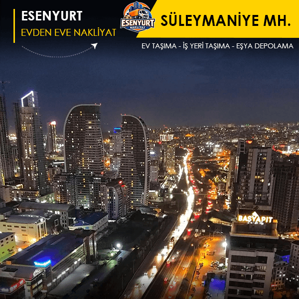Süleymaniye Mahallesi'nde zahmetsiz evden eve nakliyat.